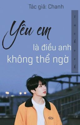 |vkook| Yêu em là điều anh không thể ngờ Poster