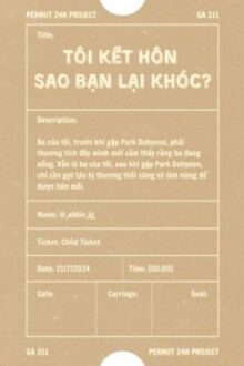 Ga 311| 00:00 | Tôi kết hôn sao bạn lại khóc?