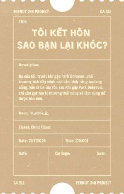 Ga 311| 00:00 | Tôi kết hôn sao bạn lại khóc? Poster