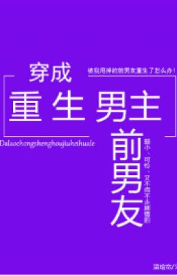 Xuyên Thành Bạn Trai Cũ Nam Chính Trọng Sinh